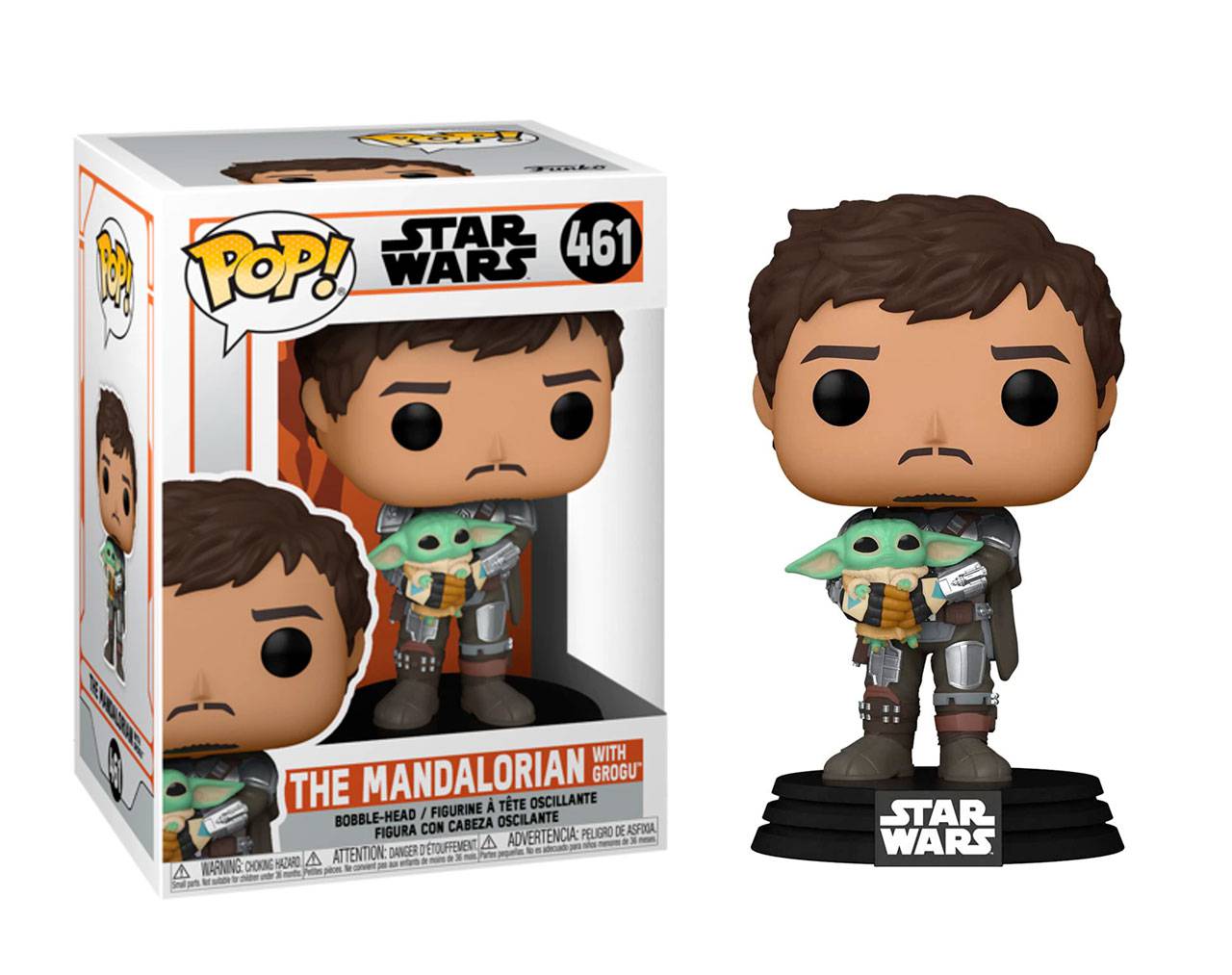 The Mandalorian with Grogu Pop! Vinyl
		
		
			ID: 001190