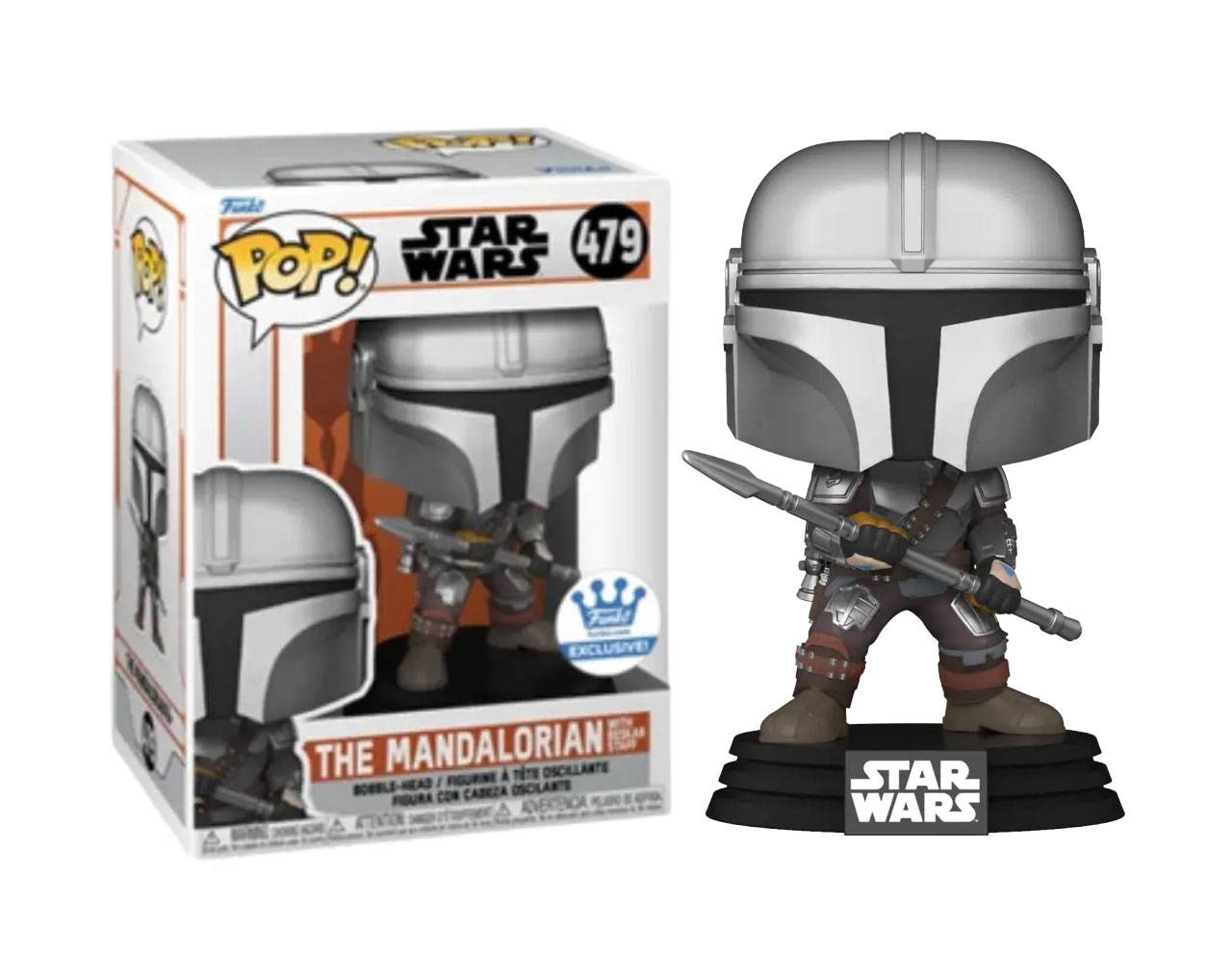 The Mandalorian with Beskar Staff Funko Shop Exclusive Pop! Vinyl
		
		
			ID: 001356