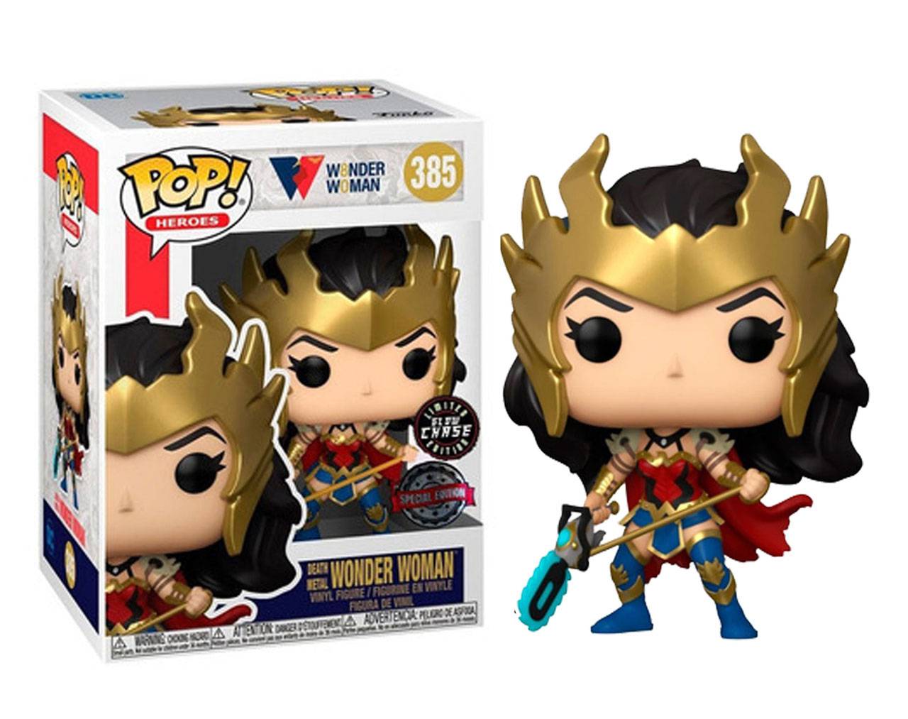 Death Metal Wonder Woman (GITD Chase Edition) Pop! Vinyl)
		
		
			ID: 001381