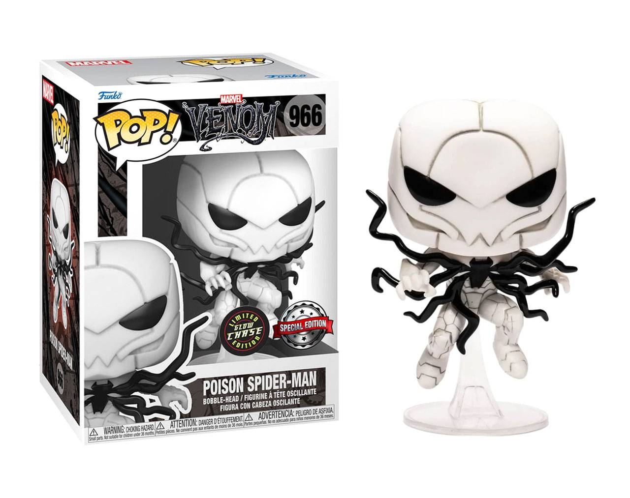 Poison Spider-Man (CHASE GLOW EDITION) Pop! Vinyl
		
		
			ID: 001441