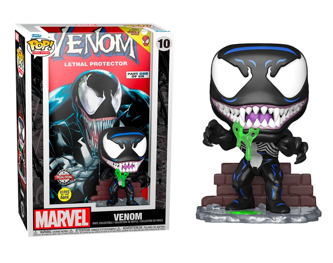 Venom (Comic Cover - Lethal Protector) Pop! Vinyl.
		
		
			ID: 001563