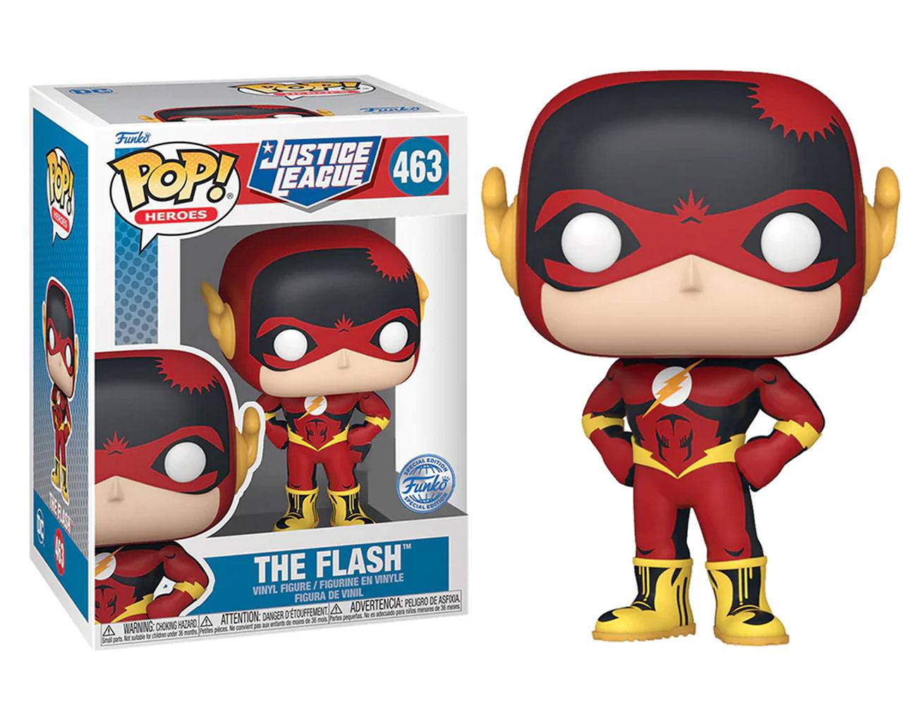 The Flash (Cel Shading) - DC Heroes Justice League Pop! Vinyl
		
		
			ID: 001600