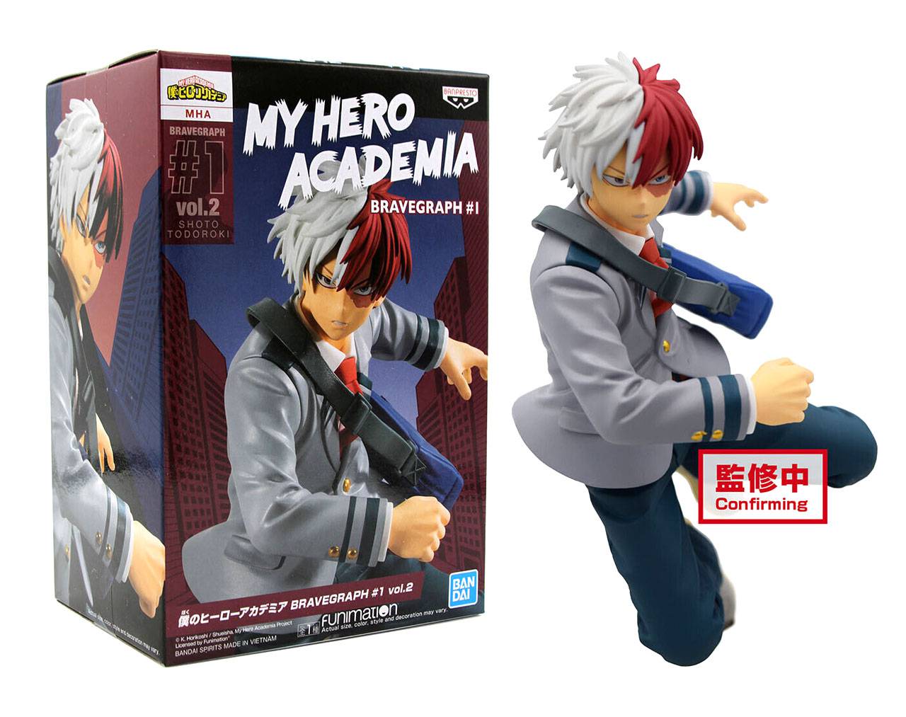 Shoto Todoroki Vol. 2 - Boku no Hero Bravegraph #1 Banpresto
		
		
			ID: 001678