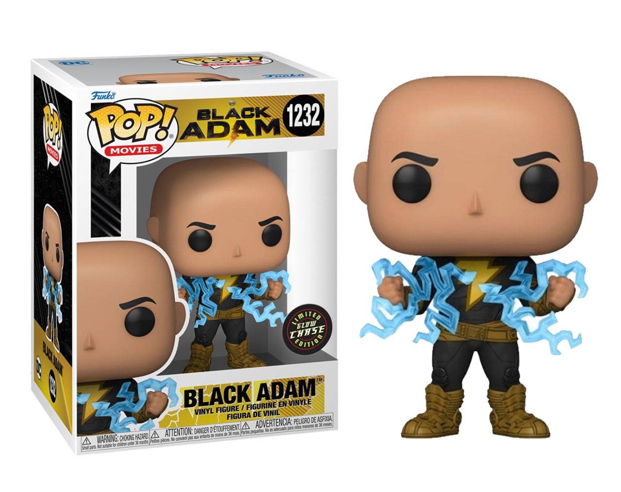 Black Adam with Lightning (Glow Chase Edition) - Black Adam Pop! Vinyl
		
		
			ID: 001683