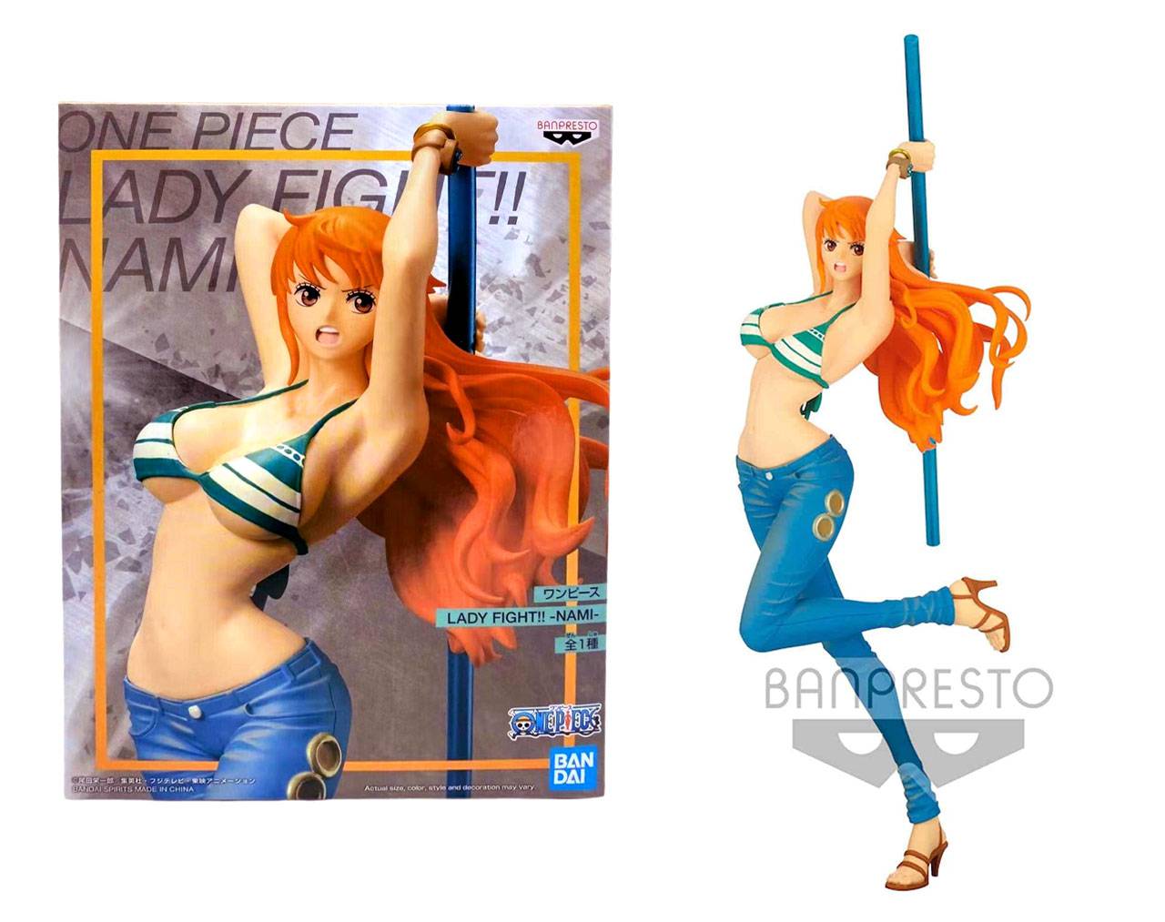 Lady Fight Nami - One Piece Collection Banpresto
		
		
			ID: 001731