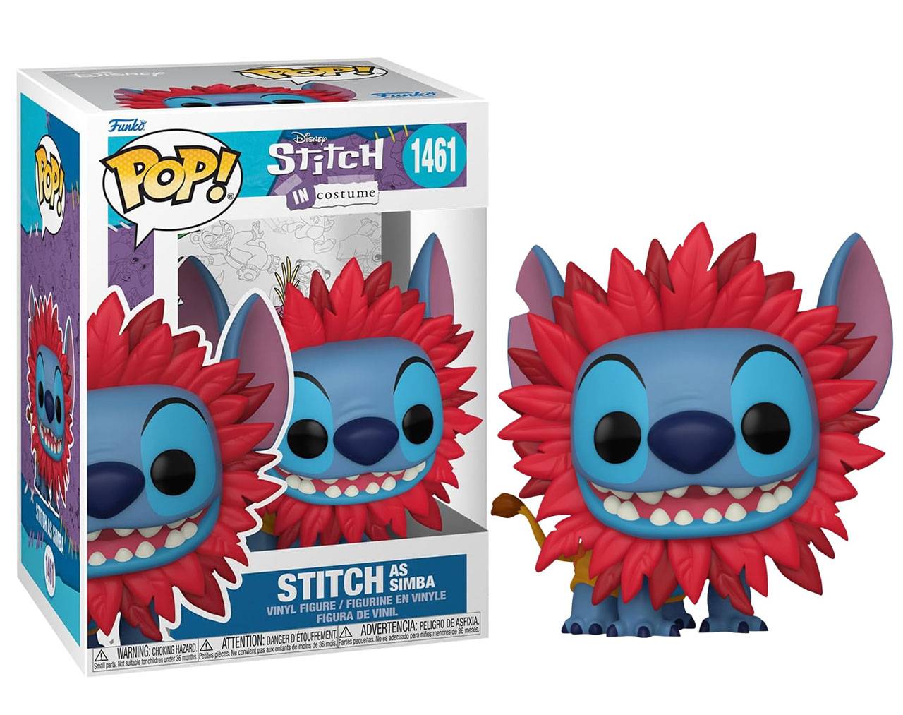 Stitch as Simba (The Lion King) - Stitch in Costume Pop! Vinyl
		
		
			ID: 001970