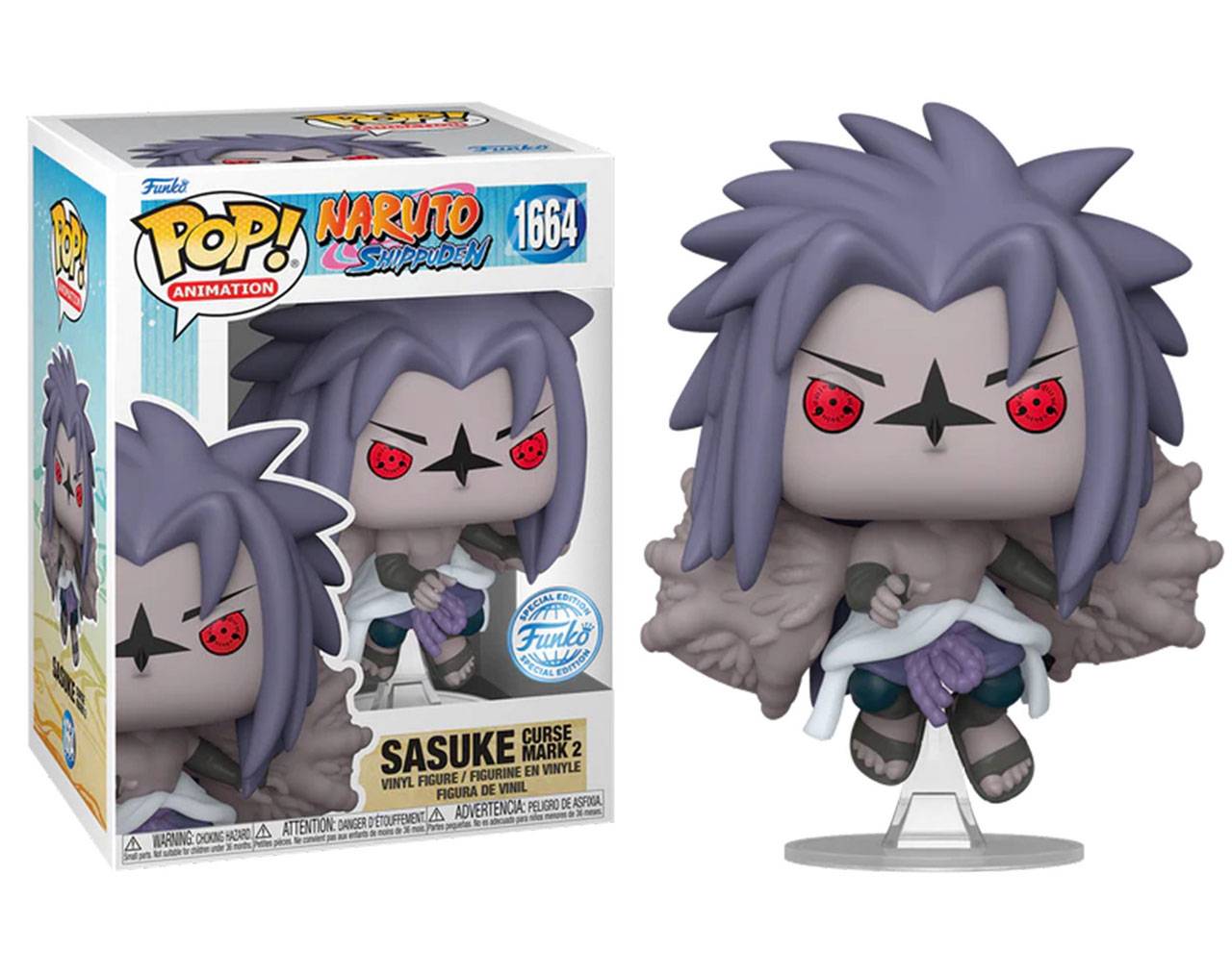 Sasuke Curse Mark 2 - Naruto Shippuden - Funko Pop! Vinyl
		
		
			ID: 002009