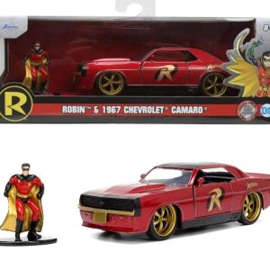 Robin & 1969 Chevrolet Camaro – DC Comics – Jada Toys
ID: 002041