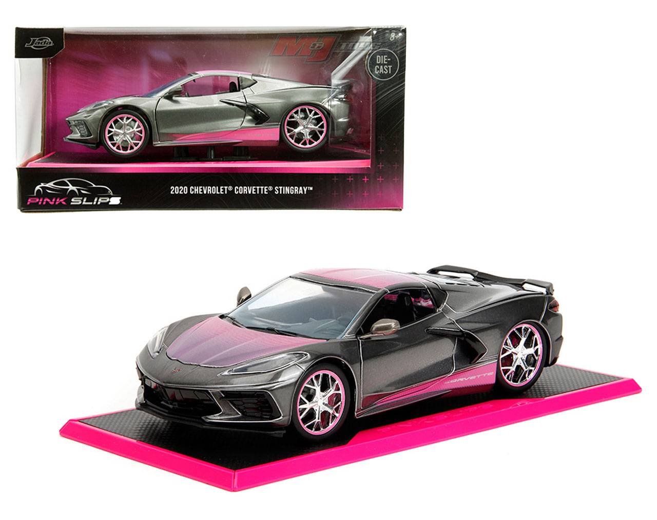 2020 Chevrolet Corvette Stingray 1:24 - Pink Slips - Die-Cast Jada Toys
		
		
			ID: 002065