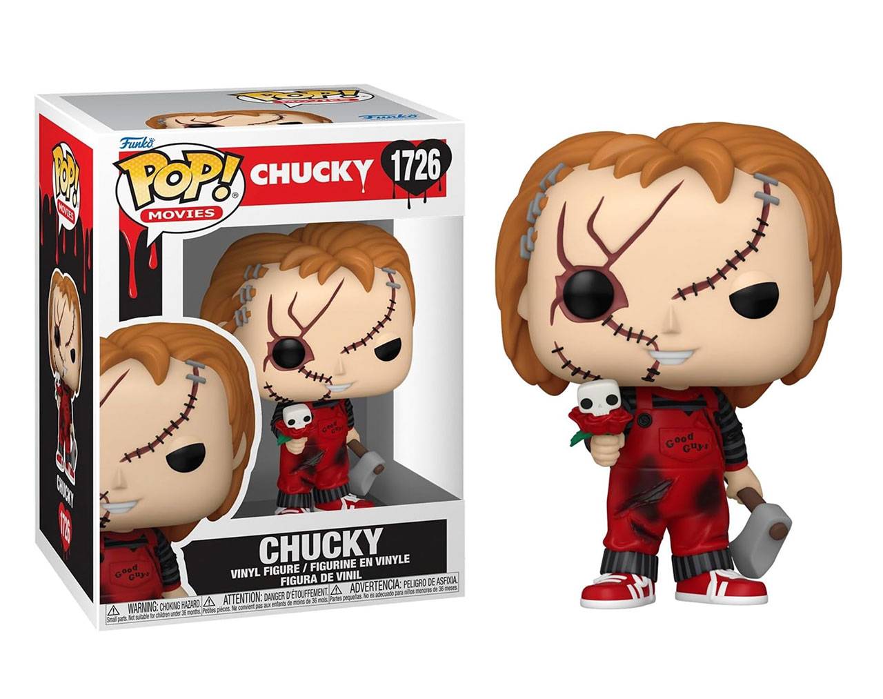 Chucky with Flower (Valentine's Day) - Chucky Pop! Vinyl
		
		
			ID: 002147