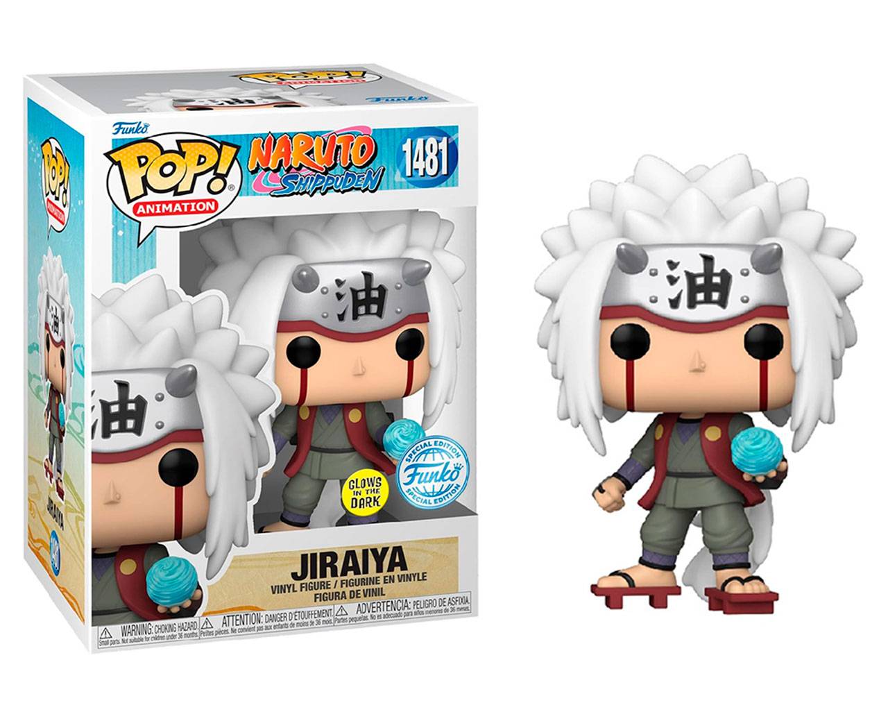 Jiraiya Rasengan (Glows in the Dark) - Naruto Shippuden Pop! Vinyl
		
		
			ID: 002170