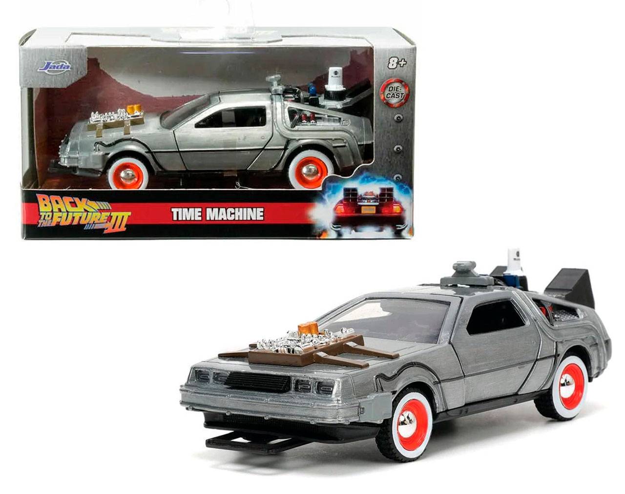 DeLorean Time Machine (Tires) 1:32 - Back to the Future III - Die Cast Jada Toys
		
		
			ID: 002209