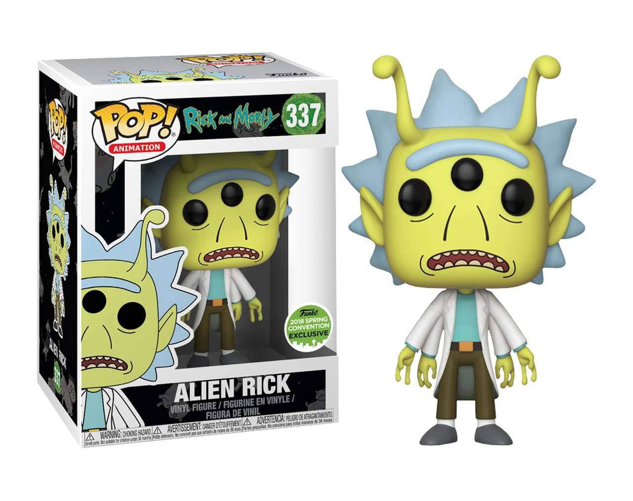 Alien Rick (ECCC 2018) Pop! Vinyl
		
		
			ID: 000060